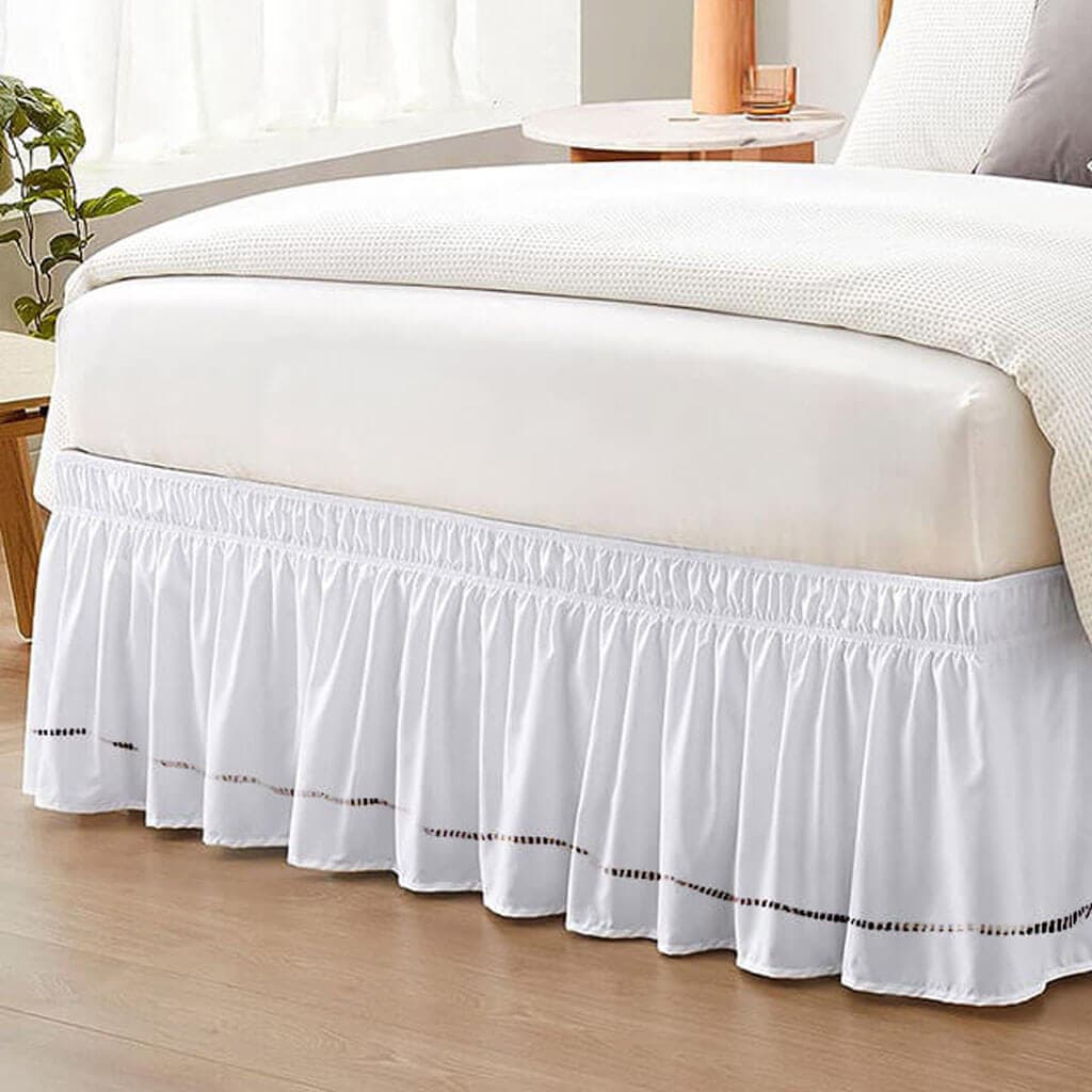 Saia para Cama Box Queen