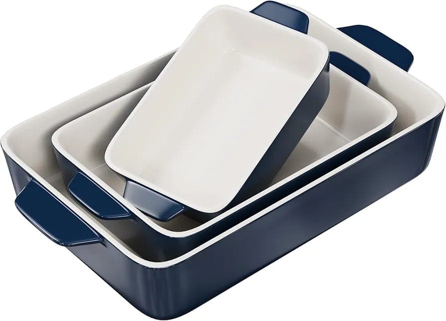 Jogo de Travessas de Porcelana